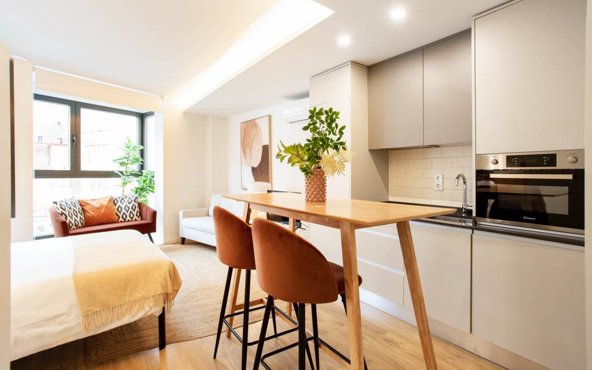 Ciudad Lineal Apartment | 28 m² Studio flat ∙ 3 guests