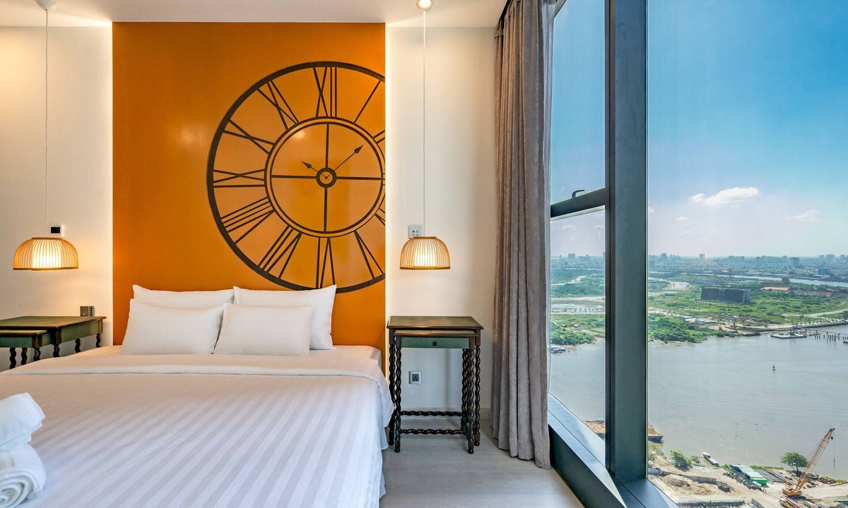 Ben Nghe Apartment | AN HOME offers a home-away-from home, centrally located at Vinhomes Golden River