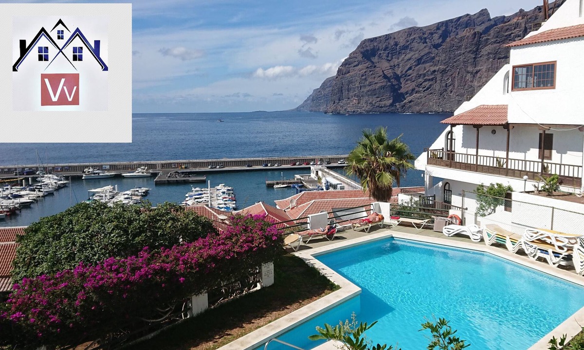 Los Gigantes Apartment | Apartment with sun terrace and panoramic sea view, 5 min. from harbor + beach