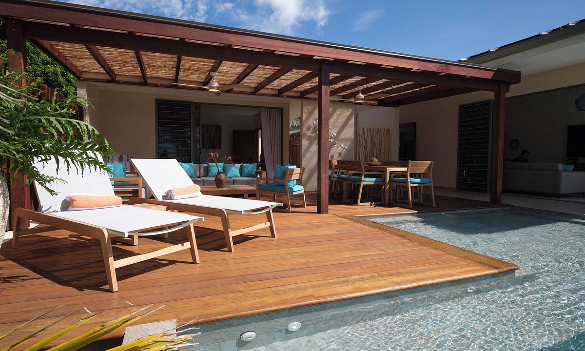 Moorea-Maiao Villa | Azure Beachfront Villa 3 bedrooms