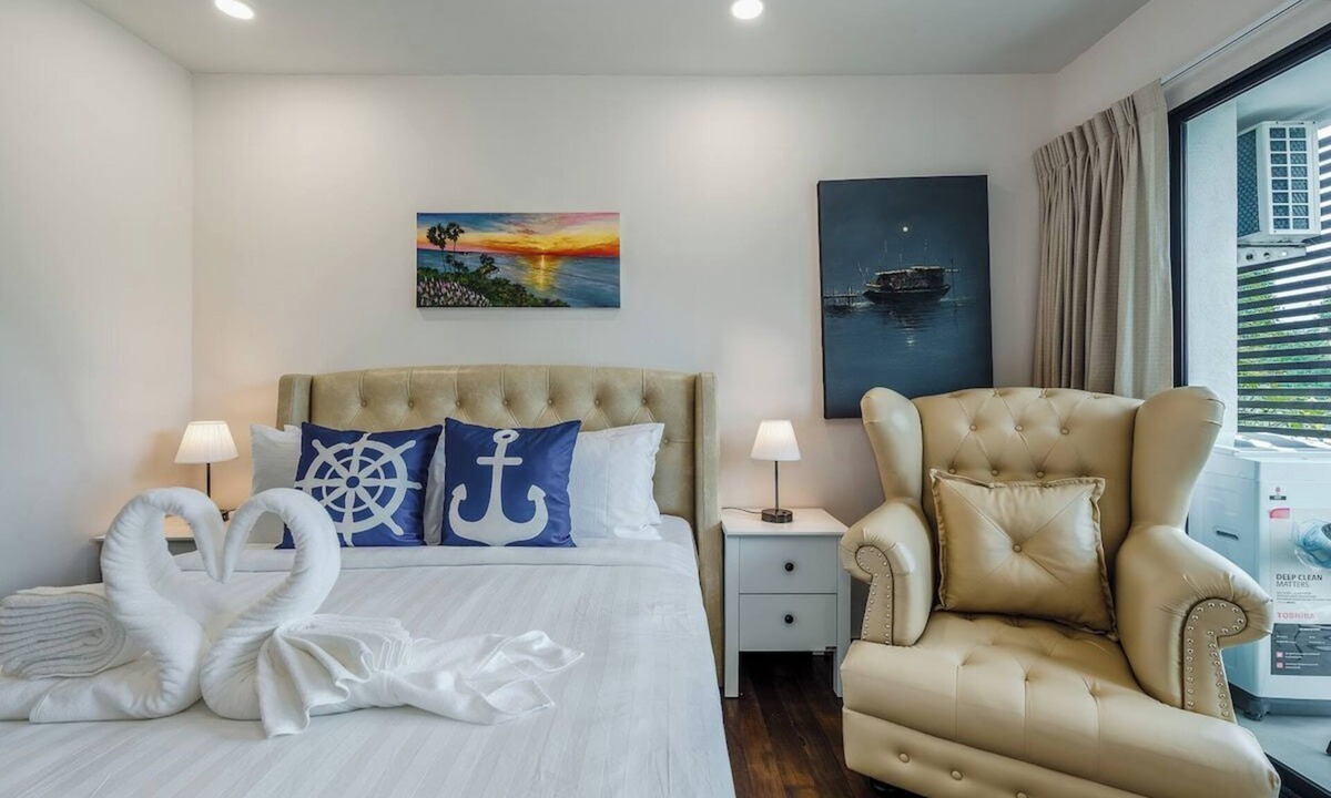 Ban Saiyuan Apartment | Beachside 1BR Walk to Rawai Cozy-title rawai C201