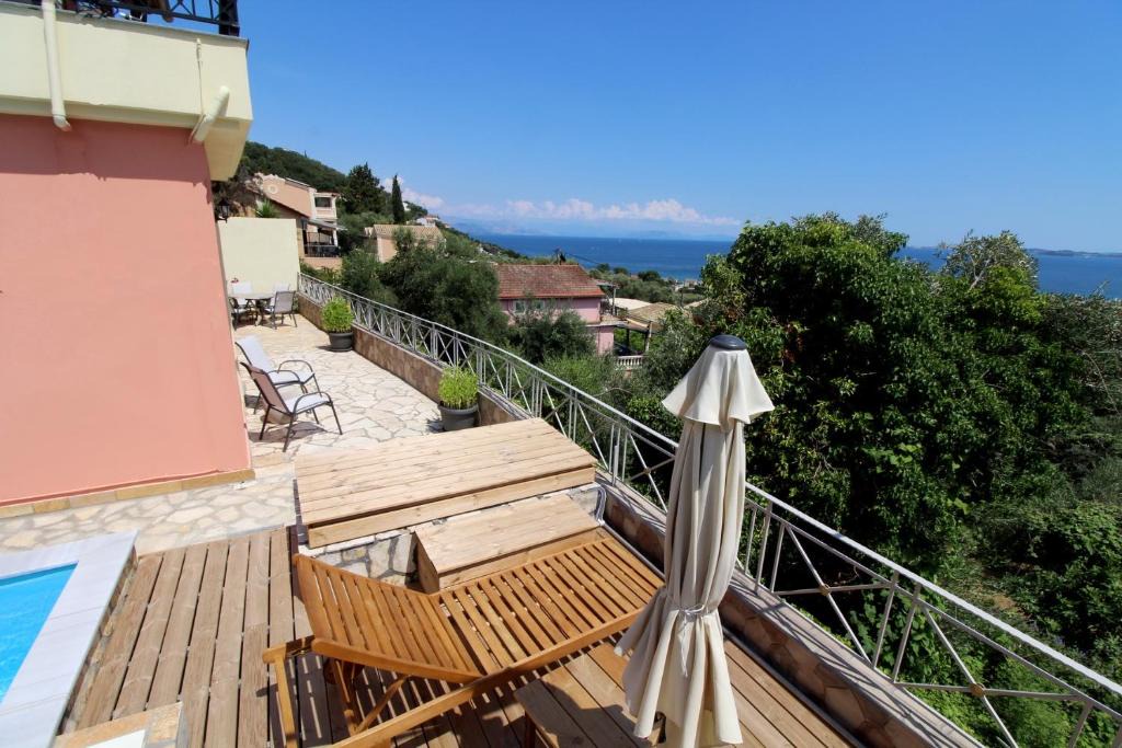 Ipsos Villa | Belvedere ,Pyrgi,Corfu ,stunning Ipsos bay view