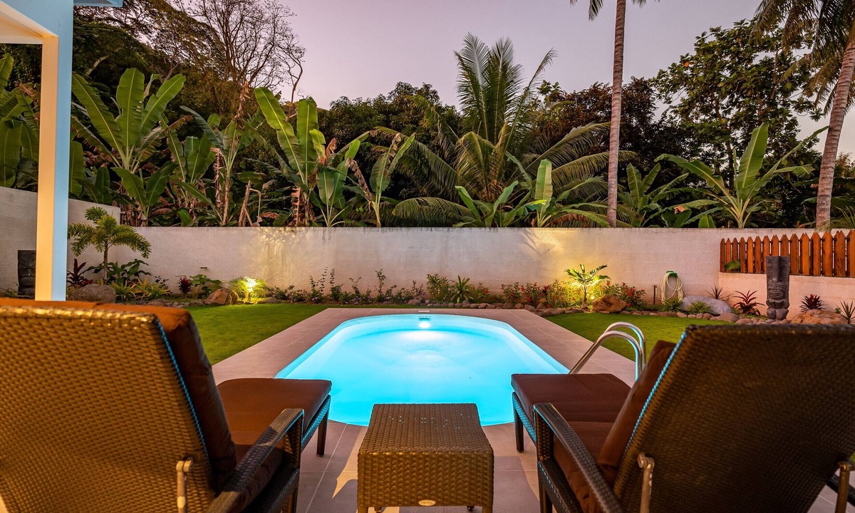 Point Matira Villa | BORA BORA - Tahaana Hoe Pool
