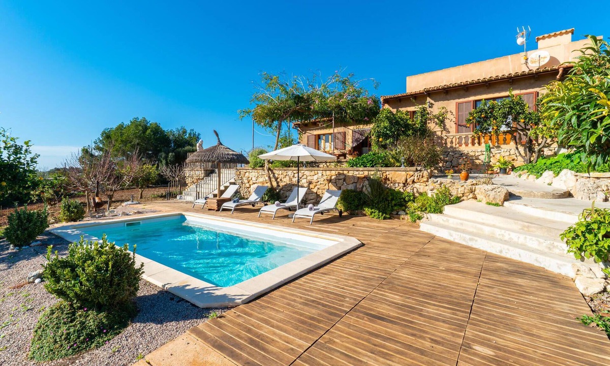 Son Macia House | Cozy home in Son Macia with private swimming pool, can be inside or outside