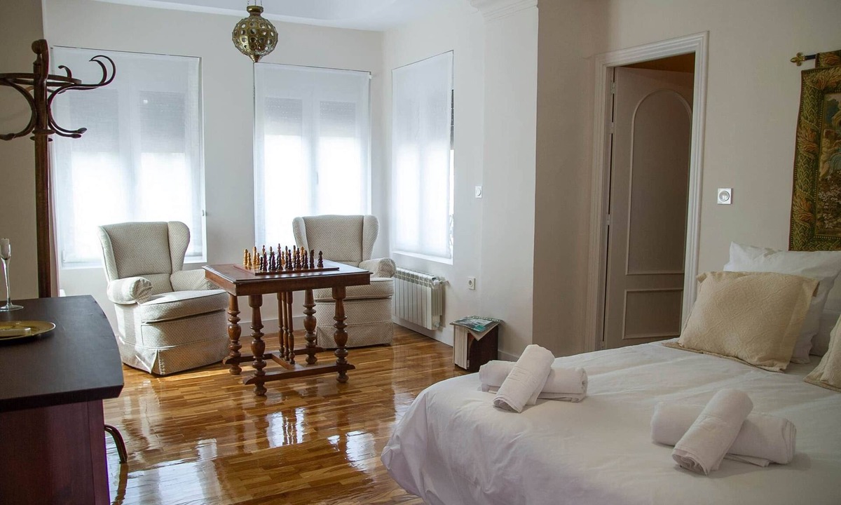Brazatortas House | Family Room at Casa El Villar