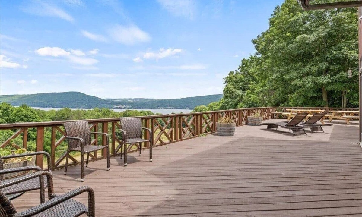 Naples House | Lakeview Lodge: w/hot tub and amazing lake views!