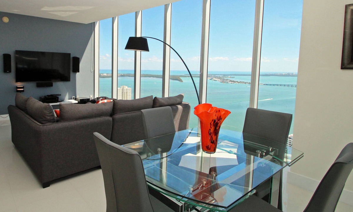 Downtown Miami Condo | Largest Penthouse in W with PANORAMIC Ocean View and Just Remodeled Two Bedroom