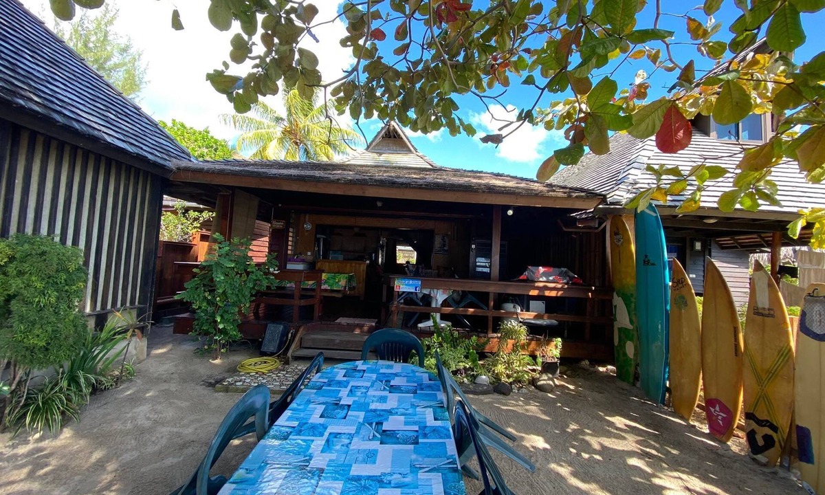 Moorea-Maiao House | Maison SUR Belle Plage Plage Blanche Bungalow