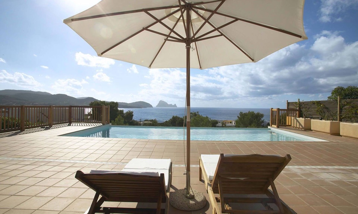 Cala Comte Villa | My Rental Homes - Villa Vega overlooking the sea with a private swimming pool