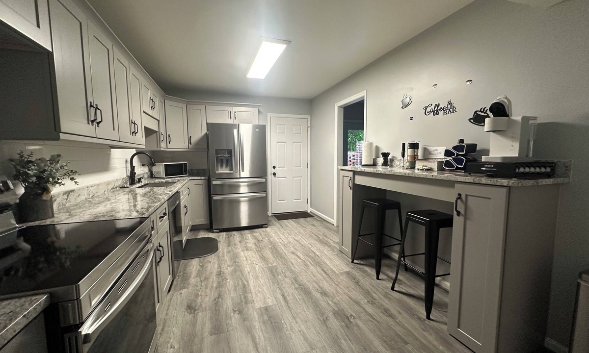 High Point Condo | Newly renovated home away from home downtown High Point.