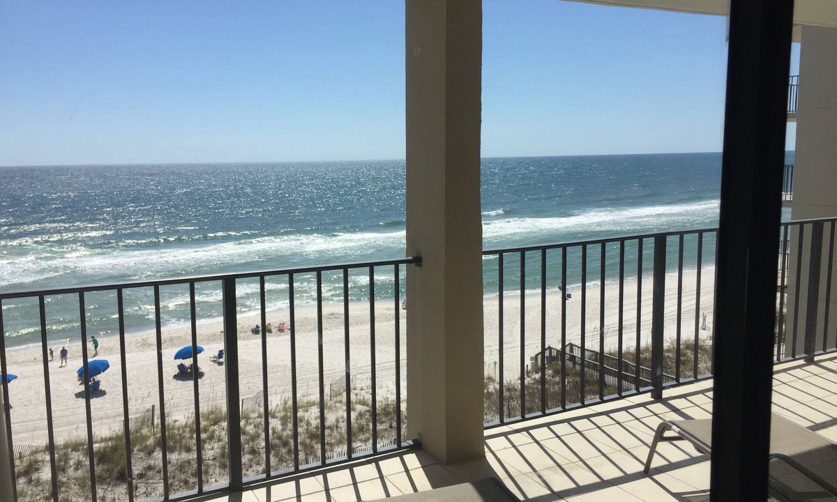 Orange Beach East Condo | Peaceful, Beach-front Escape in Orange Beach! 3/3 with pool and more!