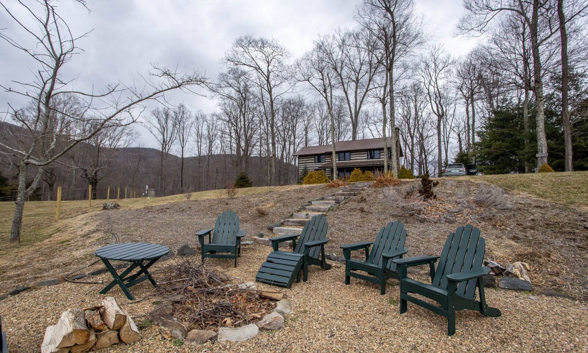Todd Cabin | Rustic Log Cabin on Large Property