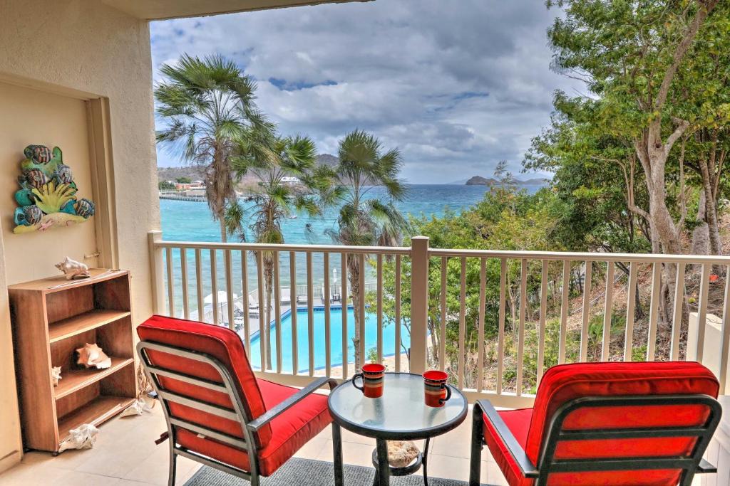 Frydendal House | Saint Thomas Condo w/Ocean Views, Walk to Beach!