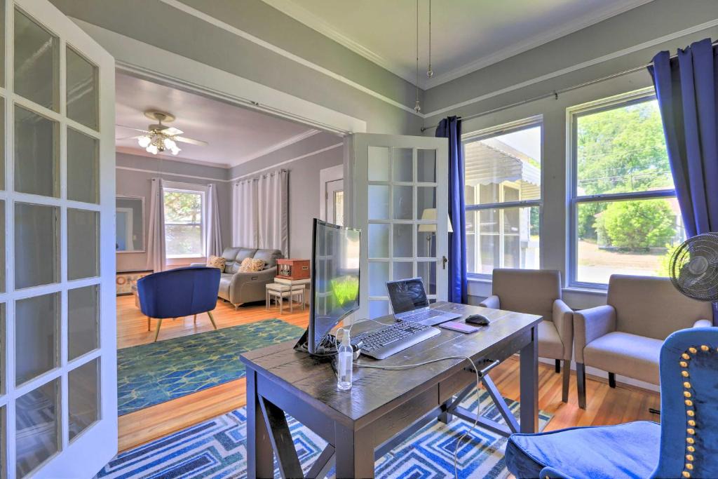 Lanett House | Spacious Lanett Haven with Sunroom and Large Deck