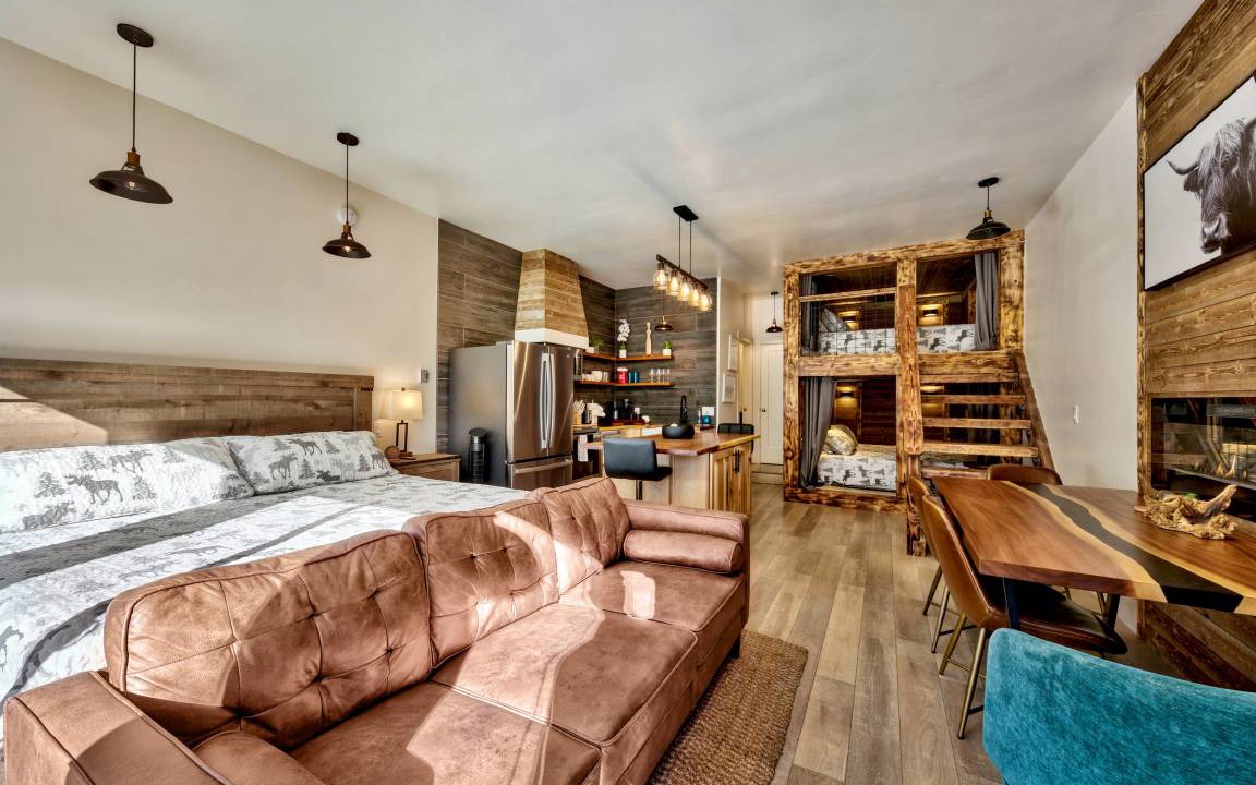 Zephyr Cove Apartment | Studio flat ∙ 1 bedroom ∙ 6 guests