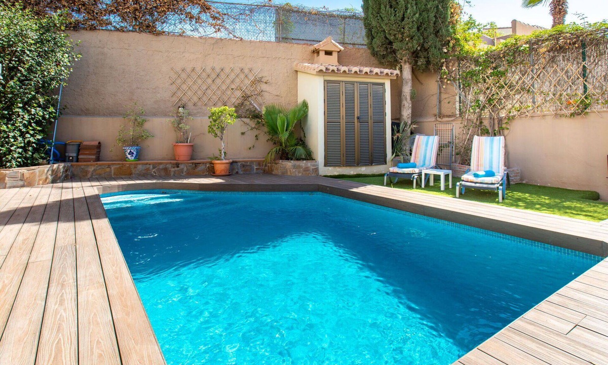La Cala del Moral House | Stunning villa for 6 guests with private pool, A/C, WIFI, TV and patio