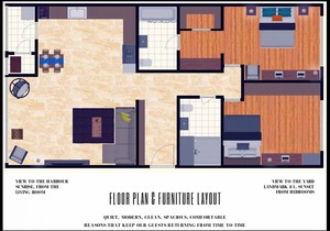95 m² Apartment ∙ 2 bedrooms ∙ 5 guests