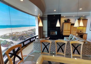 Beachfront 5 Bedroom Southern California Home Sleeps 12