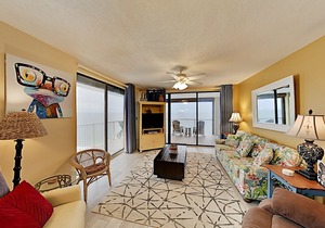 Bright Gulf-Front Corner Unit w/ Pools, Hot Tubs & Wraparound Balcony
