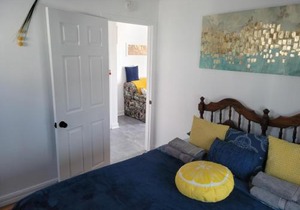 Cozy quiet place next to hwy smart tv+wifi+netflix