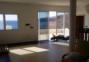 duplex villa with sea views