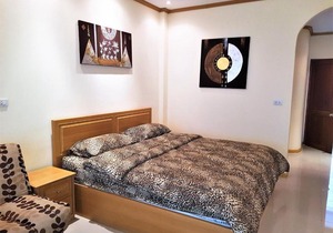 Large 1st floor studio condo at Baan Suan Lalana in Jomtien Beach