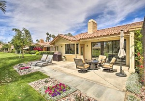 Palm Desert Escape with Patio, Grill and Fire Pit