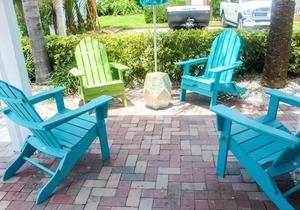 Pass-A-Grille Key West Style Guest House Pool BBQ