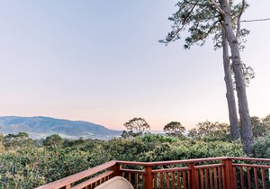 PRIVATE Hilltop Home: Stunning Carmel Views, Hot Tub, 3 Balconies, Dogs Welcome