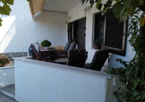 Strandhaus mit Meerblick in Skala Fourkas