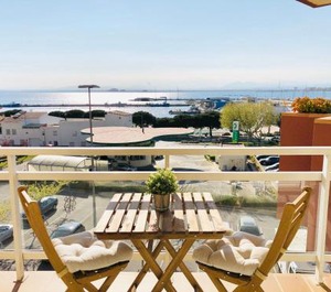 Roc Mar Apartamento Cerca Del La Playa Terraza Con Vistas Al Puerto 