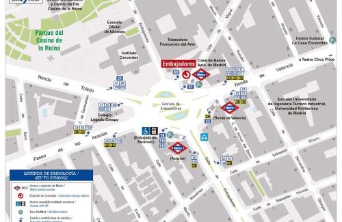 Embajadores Apartment | Comodo y agradable estudio en Madrid centro A6