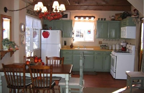 Upper Moonridge Cabin | Moonridge Ozone Spa Cabin- Pets are Free! Enclosed deck, Flat parking 2025-0093