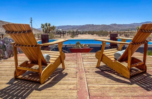 Joshua Tree House | Relaxing Getaway on 5 acres at Hawk + Raven Ranch