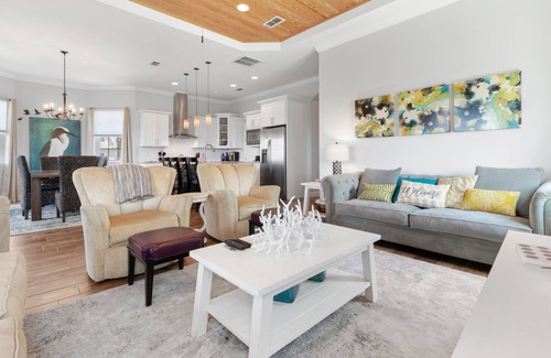 Palm Coast House | Sunset Blue pool home at Cinnamon Beach, new private heated pool, book today!