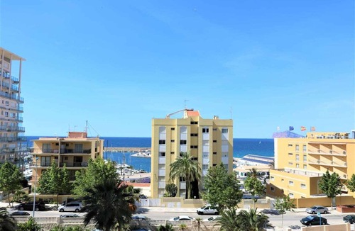 Calpe Apartment | 25D TB 2nd line of the beach with sea views