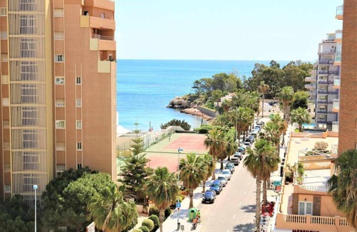 Calpe Apartment | 25D TB 2nd line of the beach with sea views