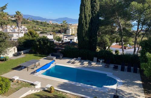 Castillo de Sabinillas Villa | 5 Bedroom Villa with HEATED Pool with breath-taking Sea Views, Walking distances to Shops Restaurants Beach