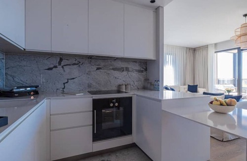 Bodrum City Center Villa | 5 Star Seafront Resort Flat with Private Beach