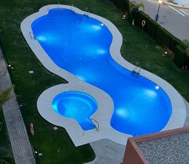 Vera Beach Apartment | Atico con piscina privada vistas al mar