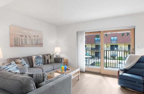 Avon By The Sea House | Beachfront 2BR Condo with Pool BBQ & Steps To Beach