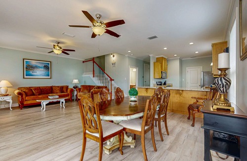 Audubon Place House | Beachview duplex with double lofts, balcony, W/D, Wifi