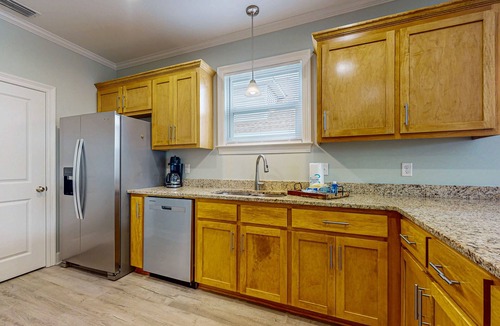 Audubon Place House | Beachview duplex with double lofts, balcony, W/D, Wifi