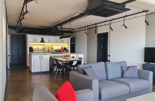 Bodrum City Center Apartment | Bodrum Castle-Kos Island panaromic view and Unic Design Brutalist-Minimalist