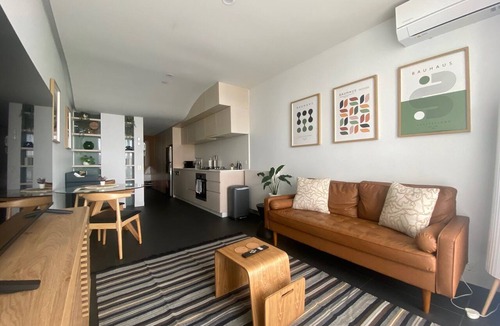 City West Apartment | Boutique Canberra Stay | Balcony + Desk