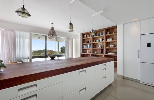 Sant Josep de sa Talaia Villa | Casa Cayama with sea views, Wi-Fi and air conditioning