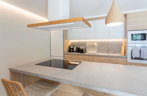 Santa Eulalia del Rio Villa | Casa Rosita, free Wifi, 75 meters from the Niu Blau beach, ideal families.