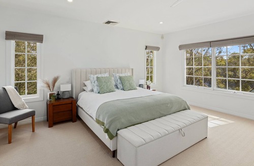 Sydney House | Church Point House, set on one acre has wonderful privacy and a sparkling pool