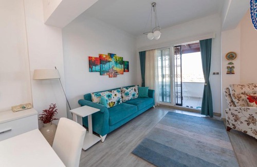 Bodrum City Center Villa | Colorful House with Magnificent Sea View near Beach in Bodrum