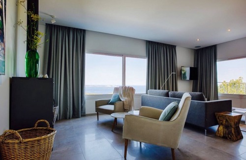 Sant Antoni de Portmany Villa | Dreamlike Luxury Villa with Sea View, Pool, Rooftop Terrace & Wi-Fi